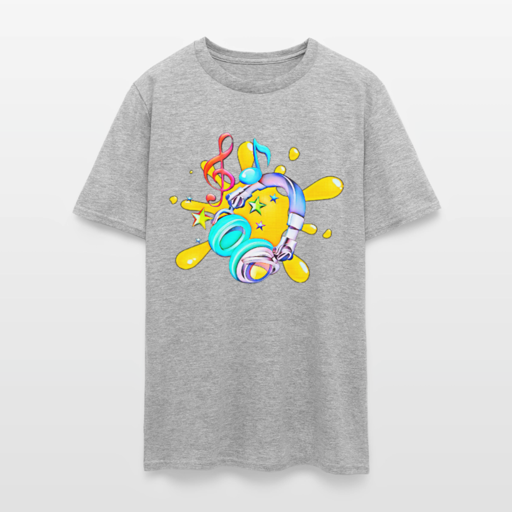 Splash of Music - heather gray