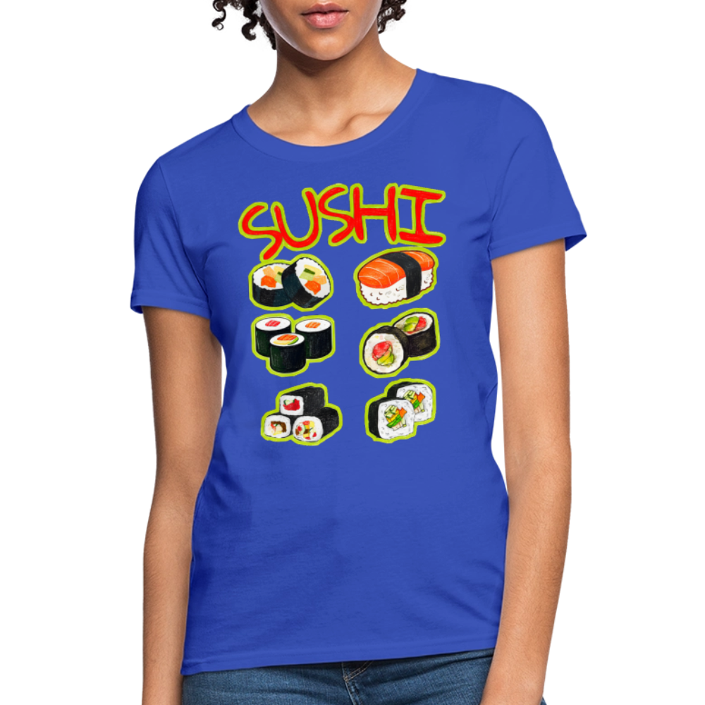 Sushi - royal blue