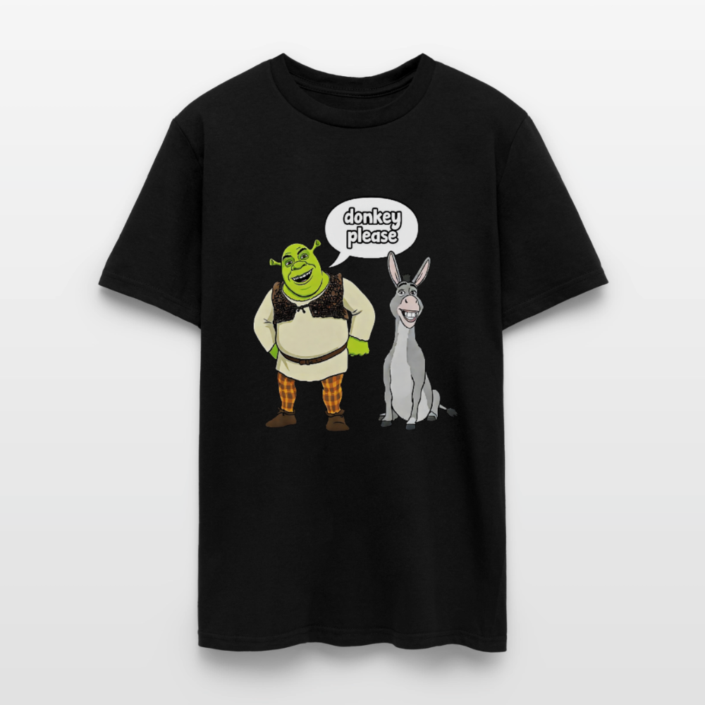 Donkey Please Shrek - black