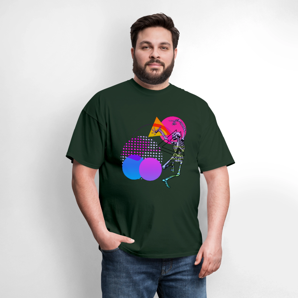 Dancing Skelton - forest green