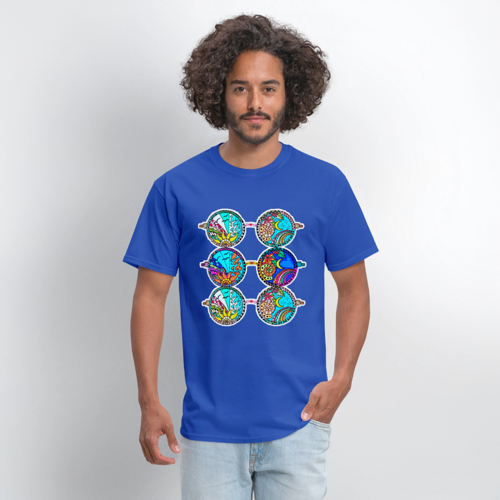Magical Glasses - royal blue
