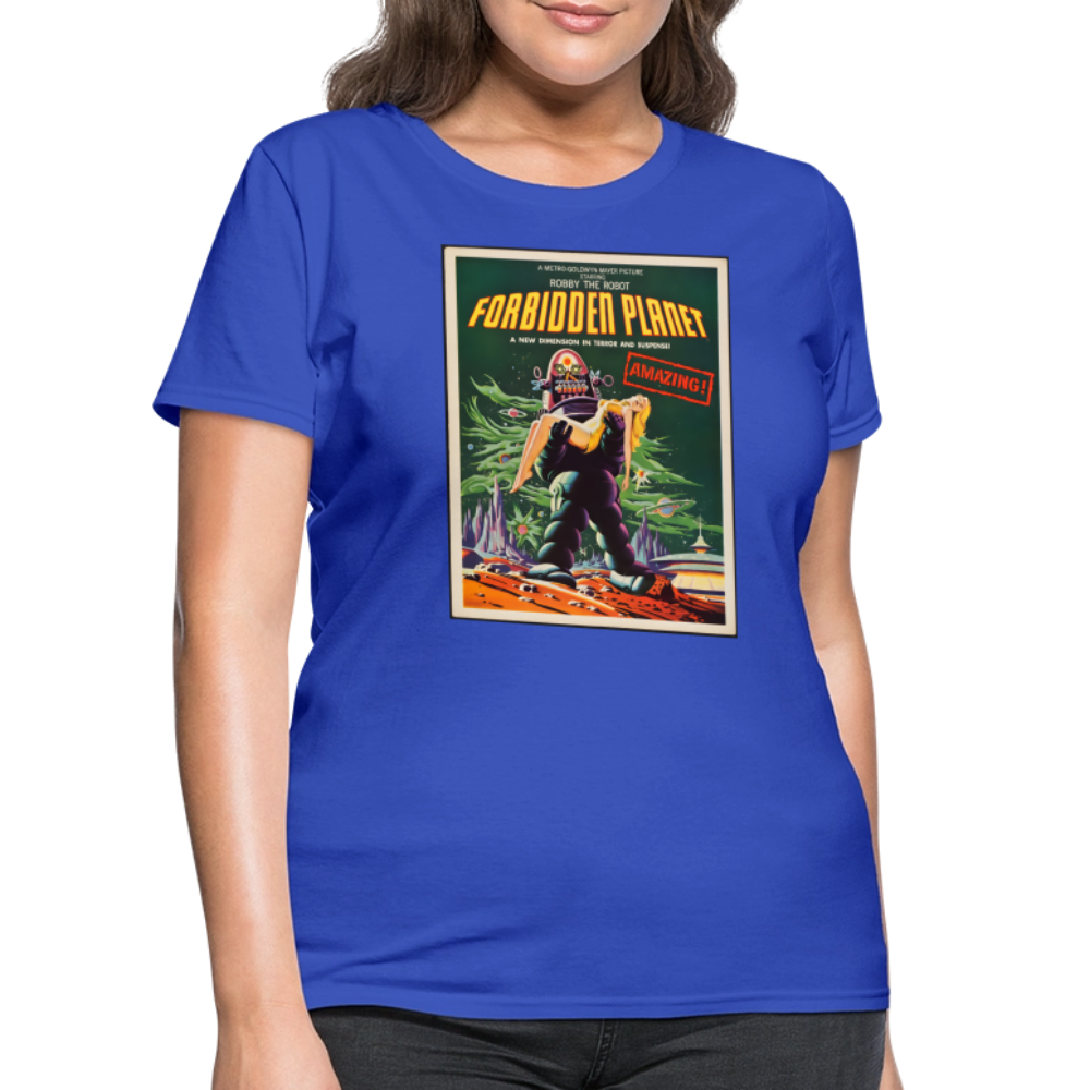 Forbidden Planet - royal blue