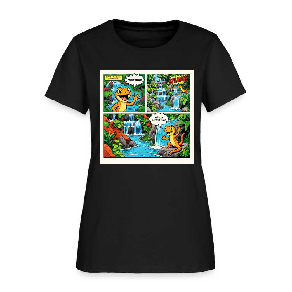 Comic Lizard - black