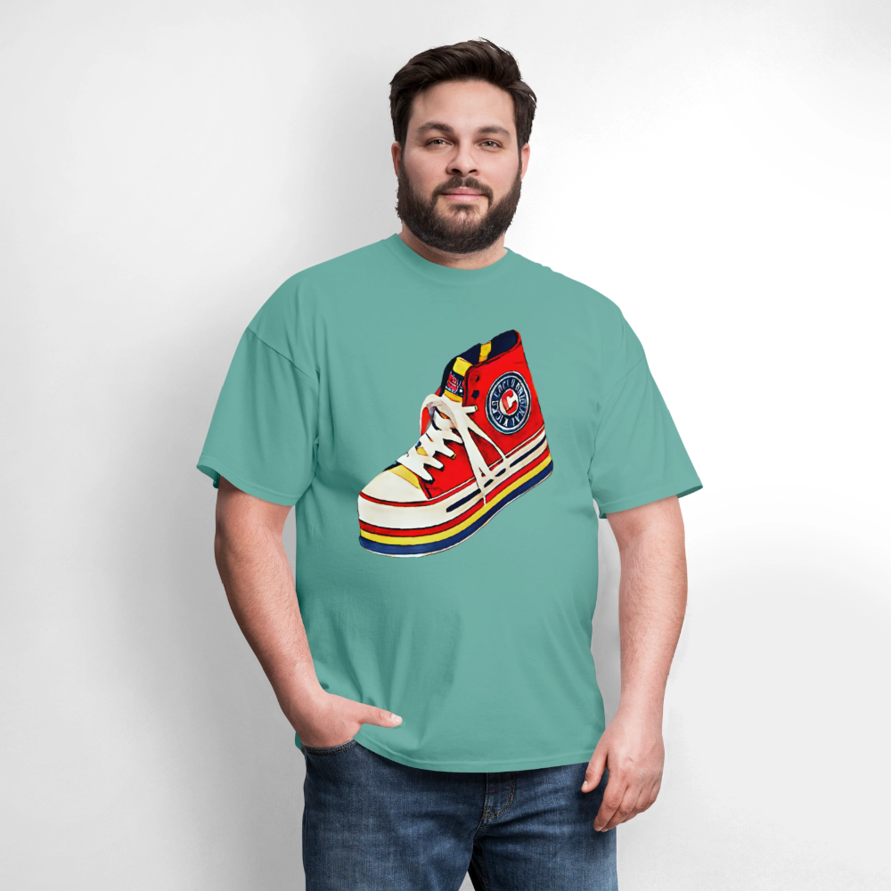 High Top Sneaker - aquatic