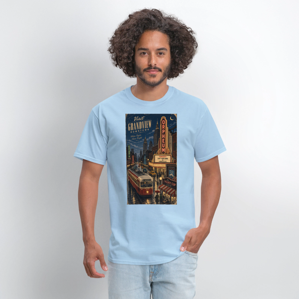 Grandview - powder blue