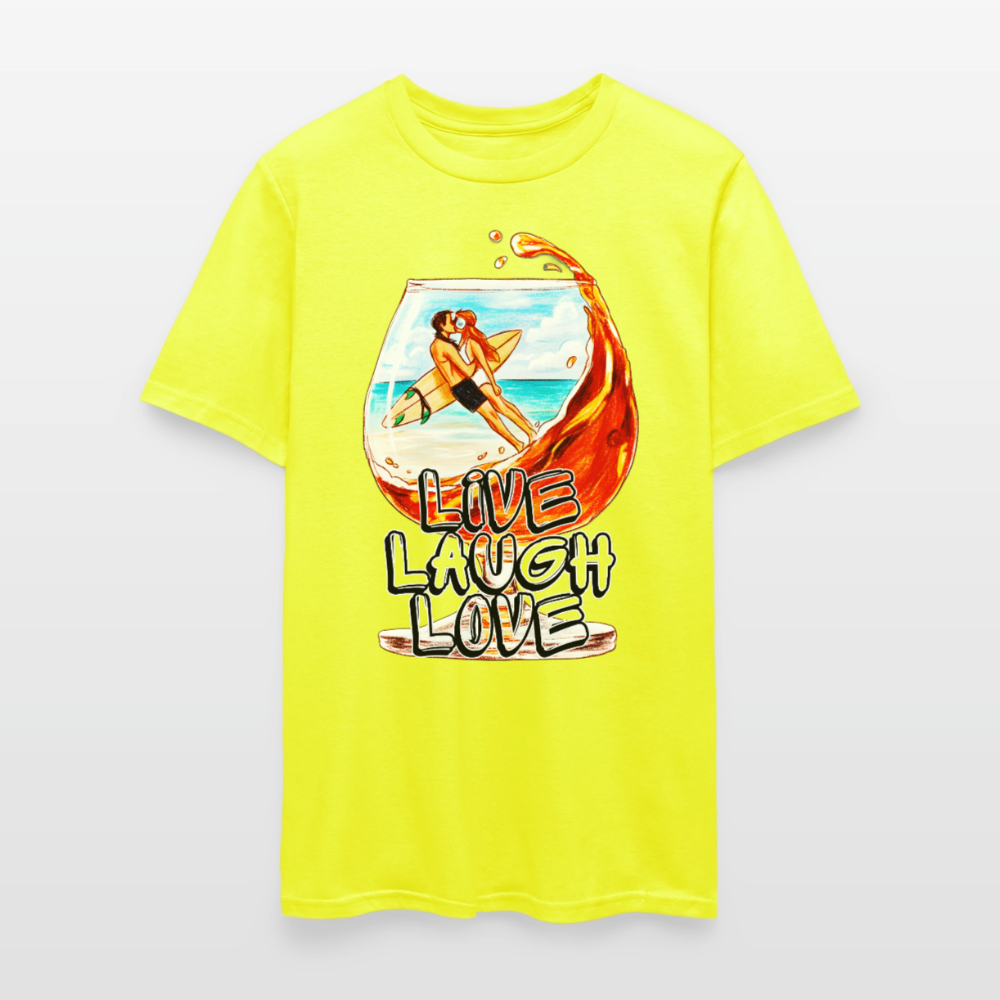Live, Laugh, Love - safety green