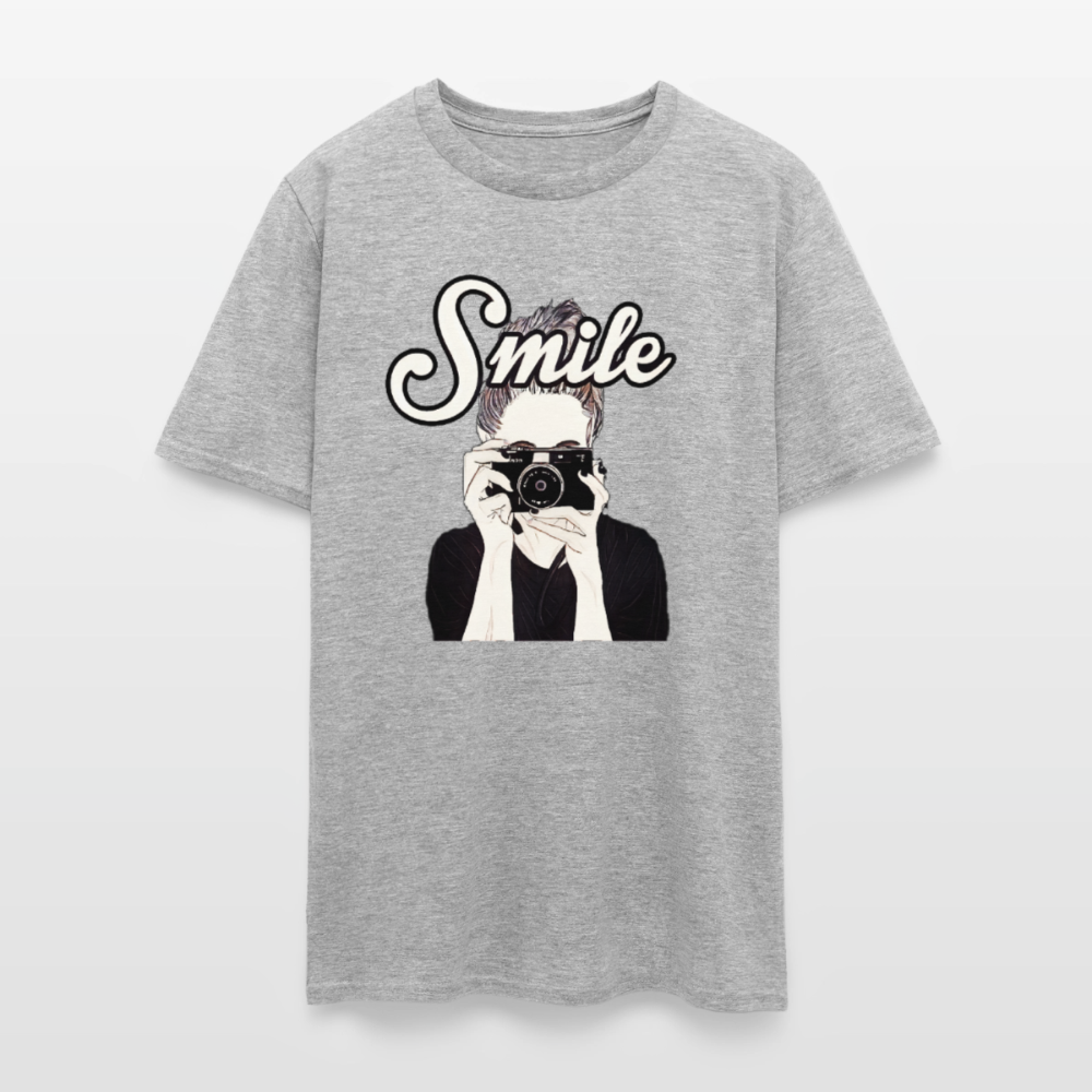 Smile - heather gray