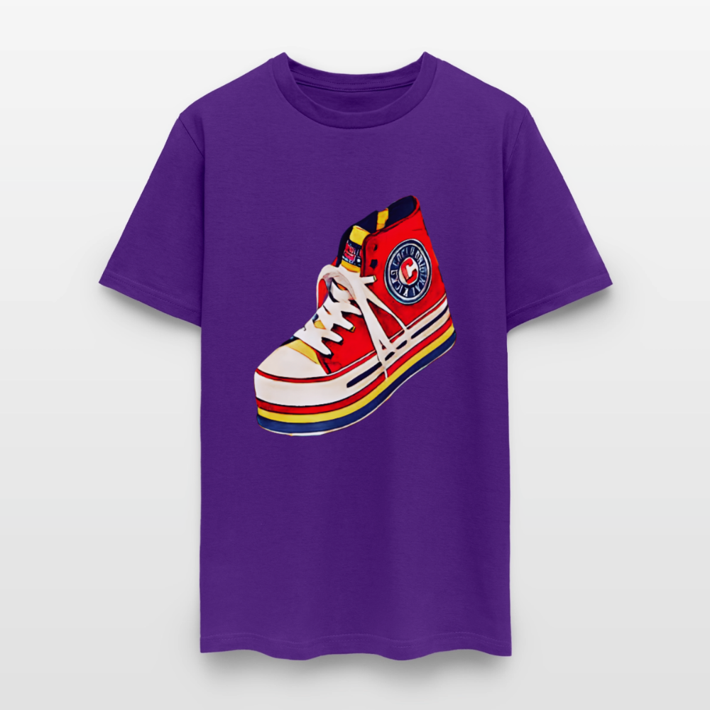 High Top Sneaker - purple