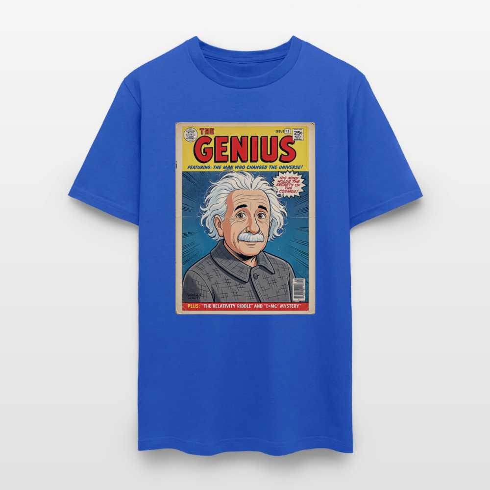 Albert Einstein #1 - royal blue