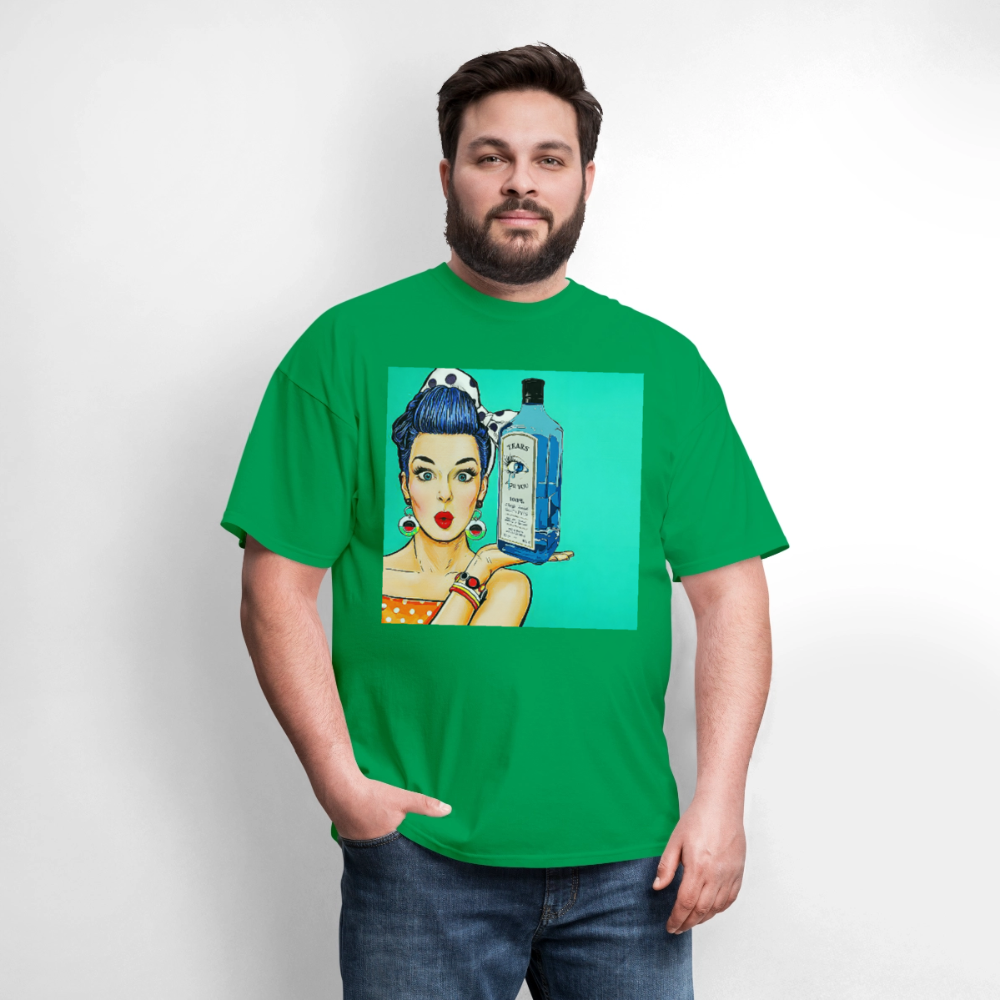 Retro Woman - bright green