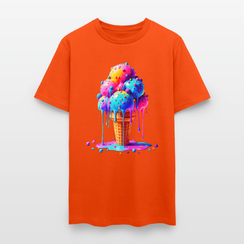 Melting Rainbow - orange