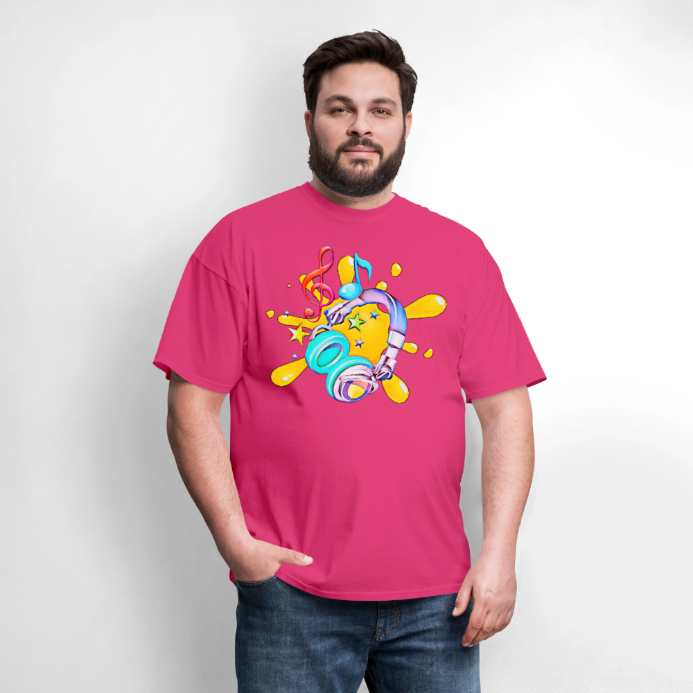 Splash of Music - fuchsia