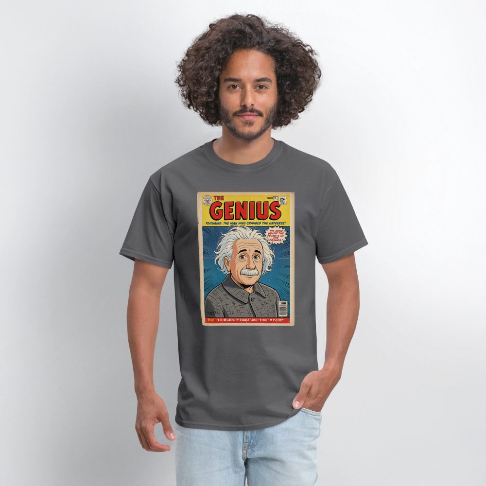 Albert Einstein #1 - charcoal