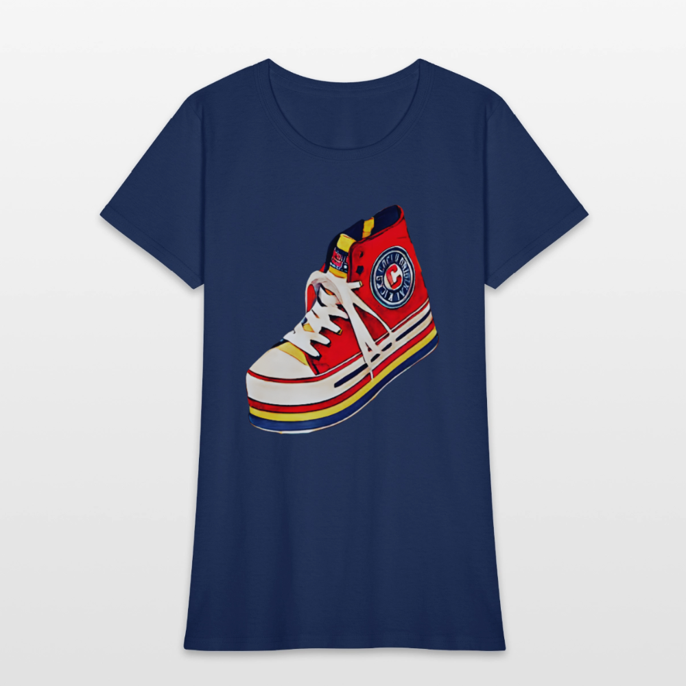High Top Sneaker -  blue dusk