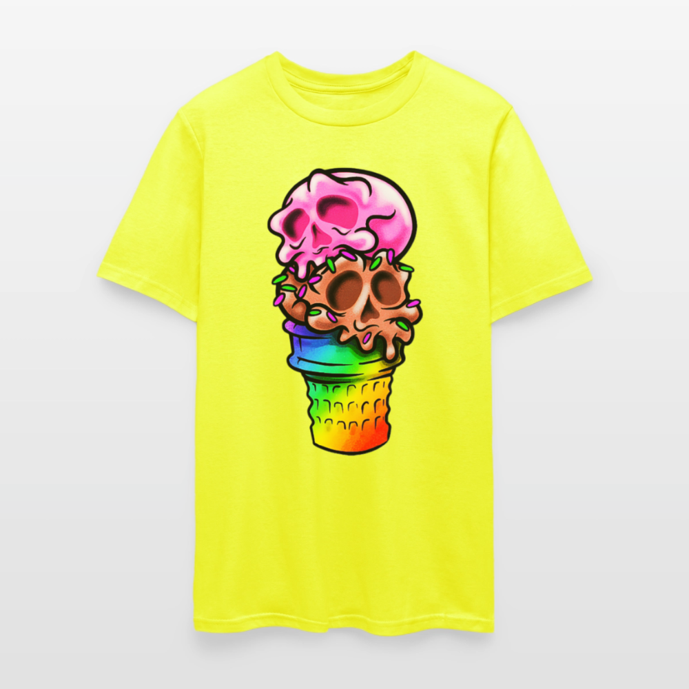 Cone Skull - safety green