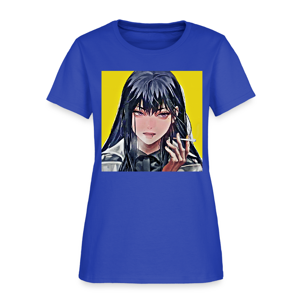 Mysterious Woman - royal blue