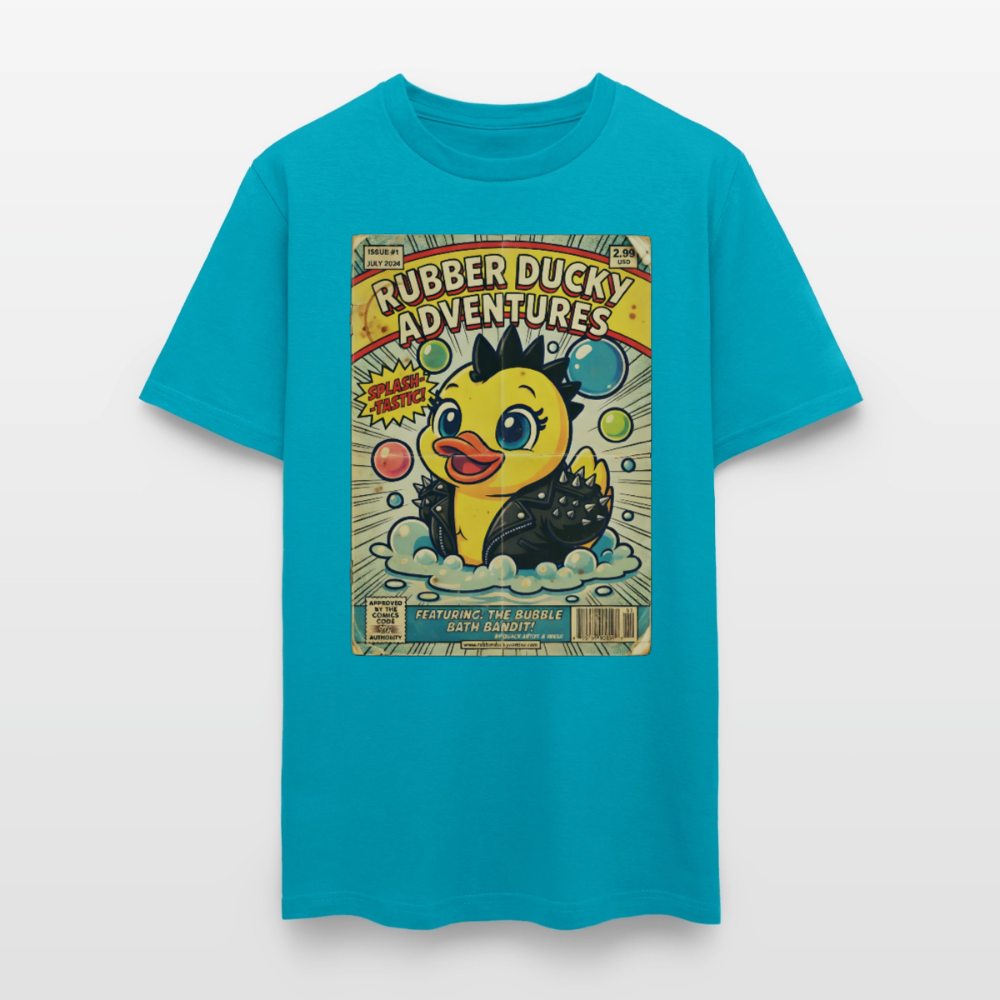 Ducky Old Comic - turquoise