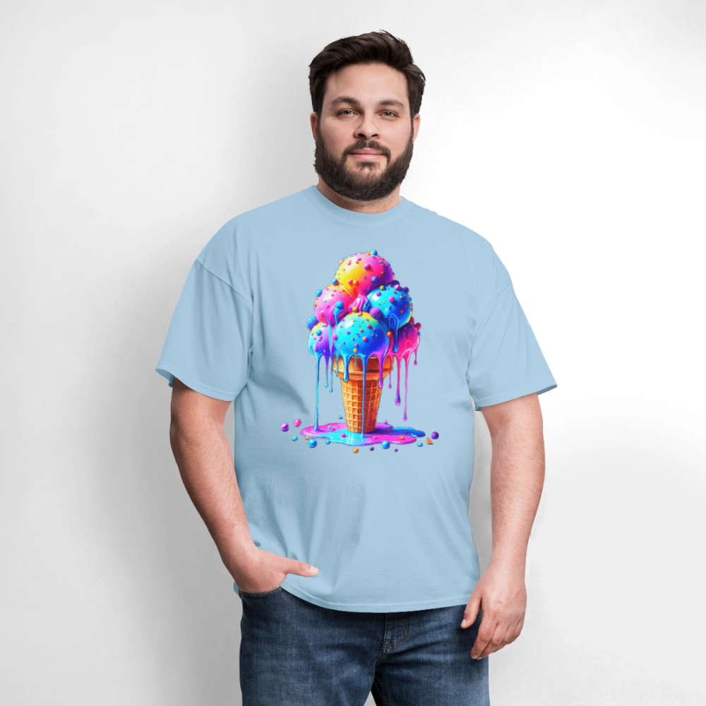 Melting Rainbow - powder blue