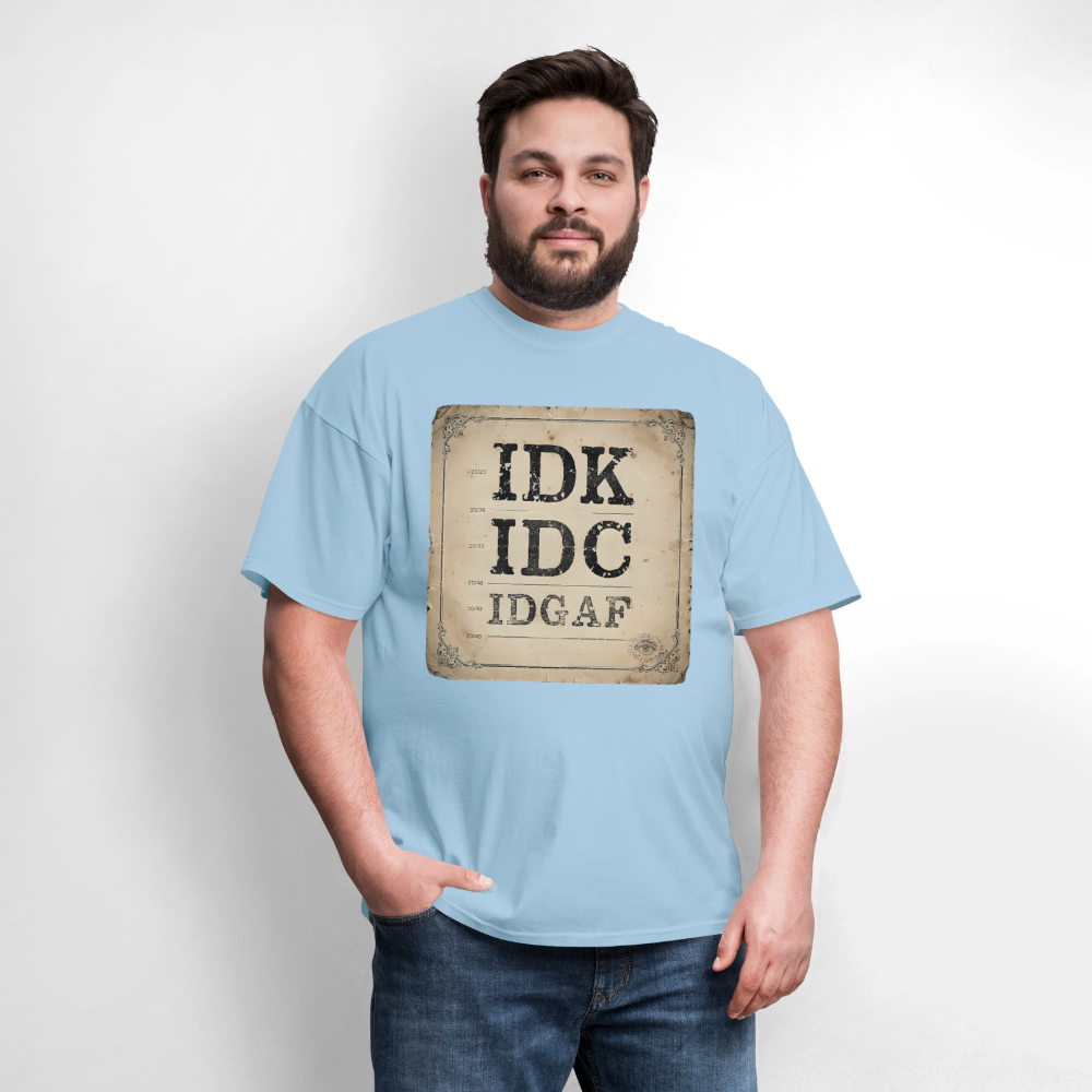 #1 Antique IDK - powder blue