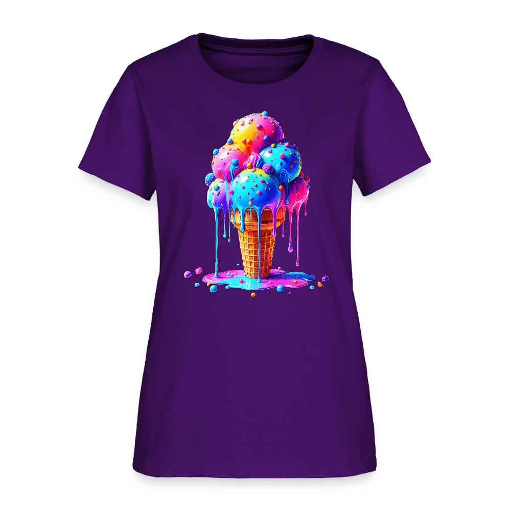 Melting Rainbow - purple