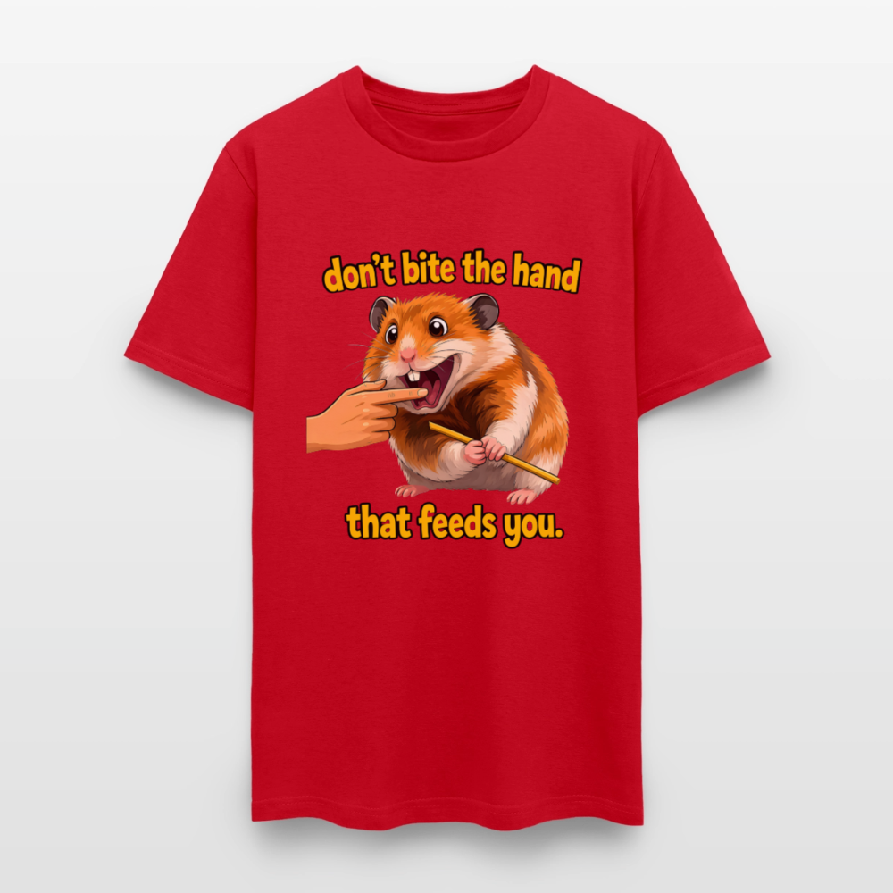 Don't Bite The Hand - red