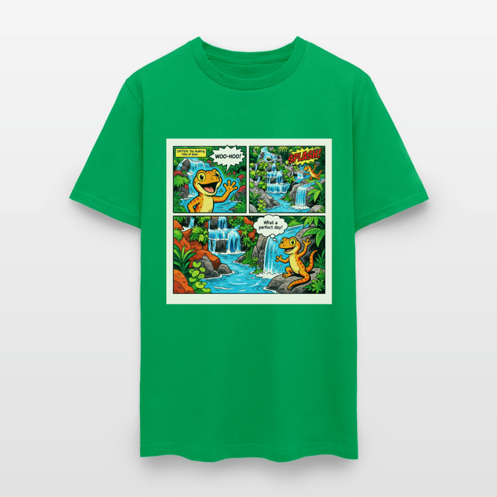 Comic Lizard - bright green