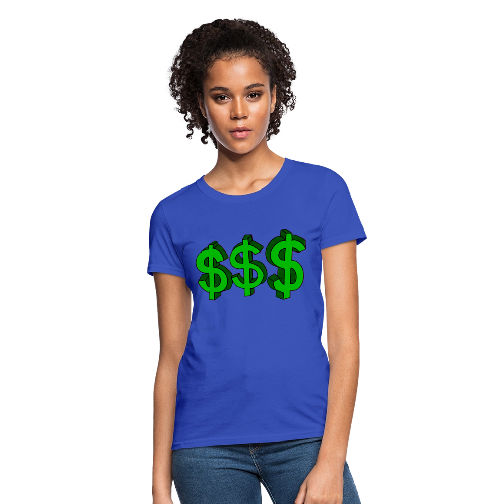 Dollar Sign - royal blue