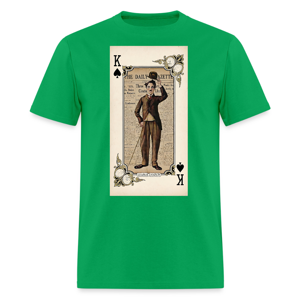 Charlie Chaplin - bright green