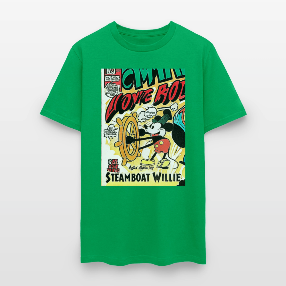 Steamboat Willie - bright green