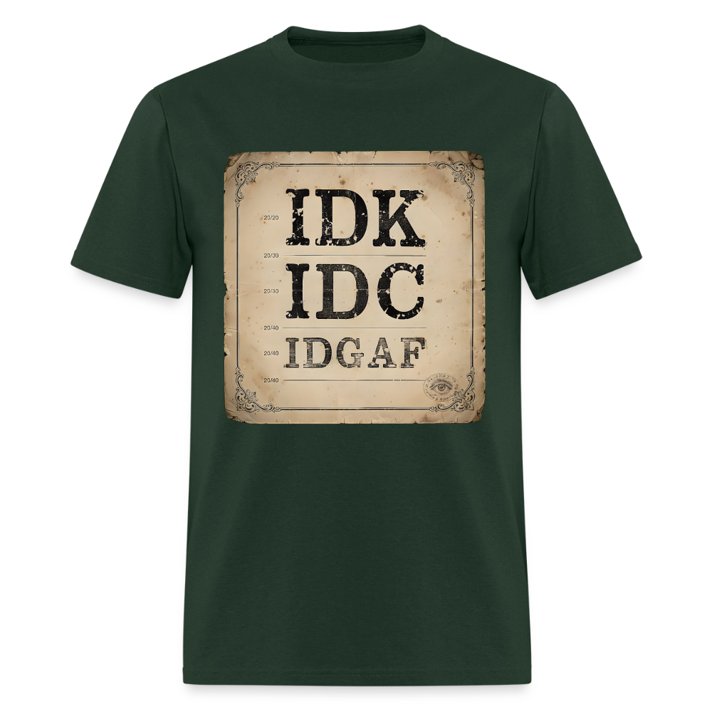 #1 Antique IDK - forest green