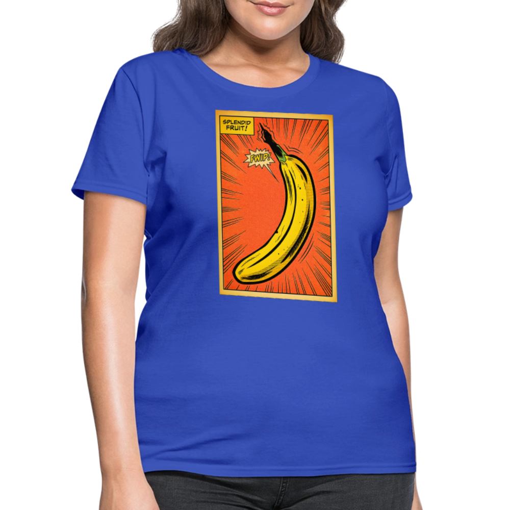 Banana - royal blue