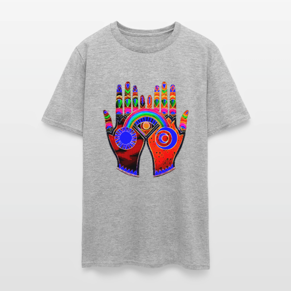 Open Hands - heather gray