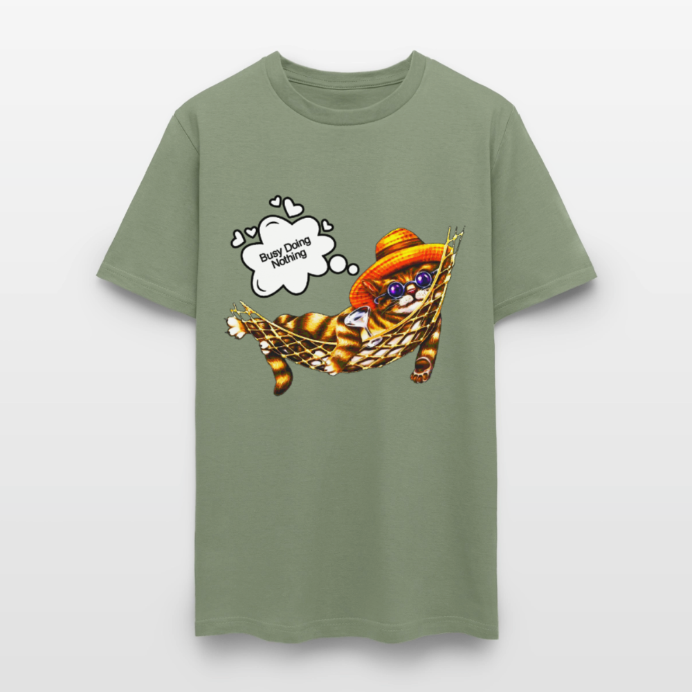 Busy Doing Nothing - military green