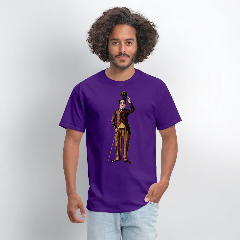 Charlie Chaplin - purple