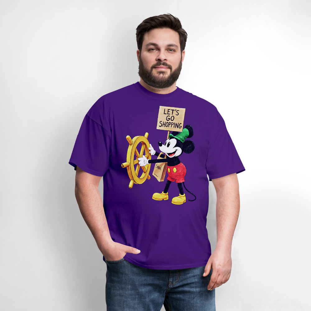 Let's Go Shopping - purple