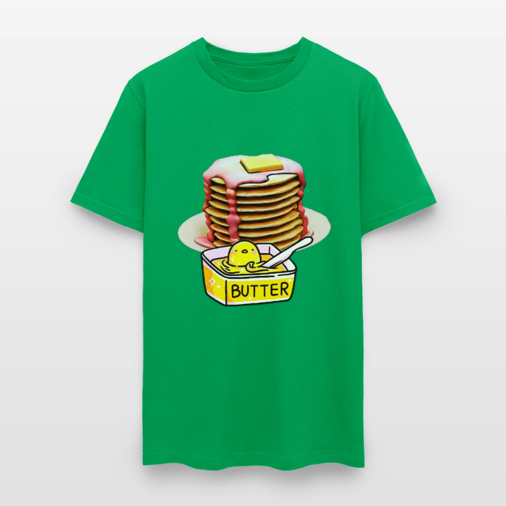 Pancakes and Butter - bright green