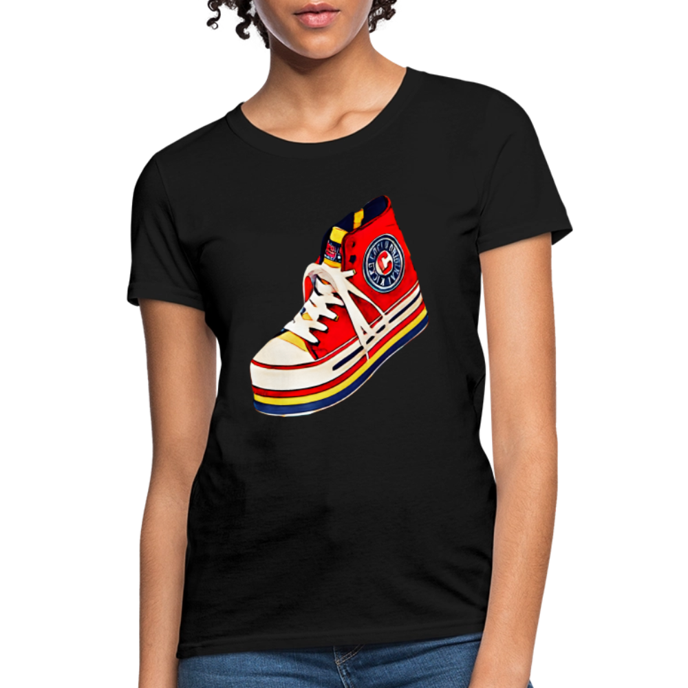 High Top Sneaker - black