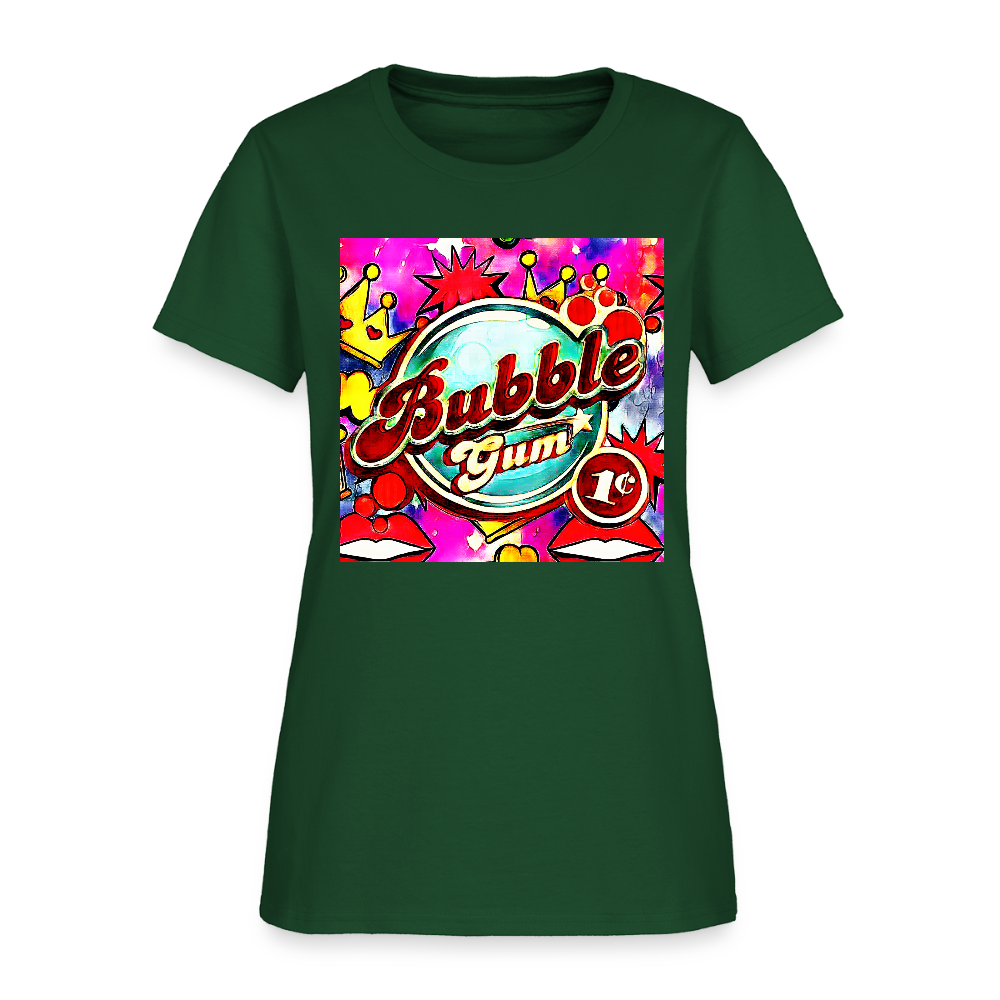 Bubblegum - forest green