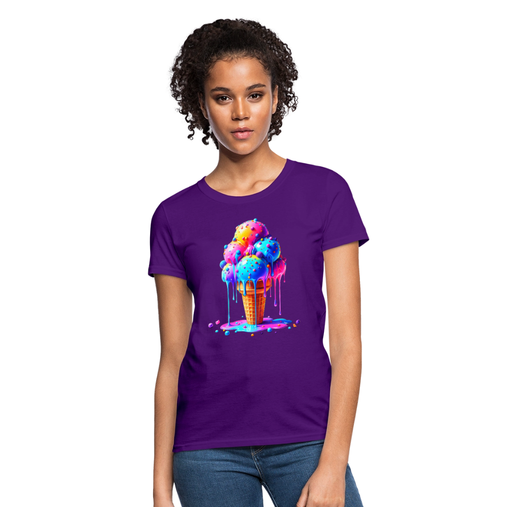 Melting Rainbow - purple