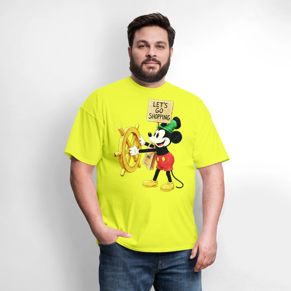 Let's Go Shopping - safety green