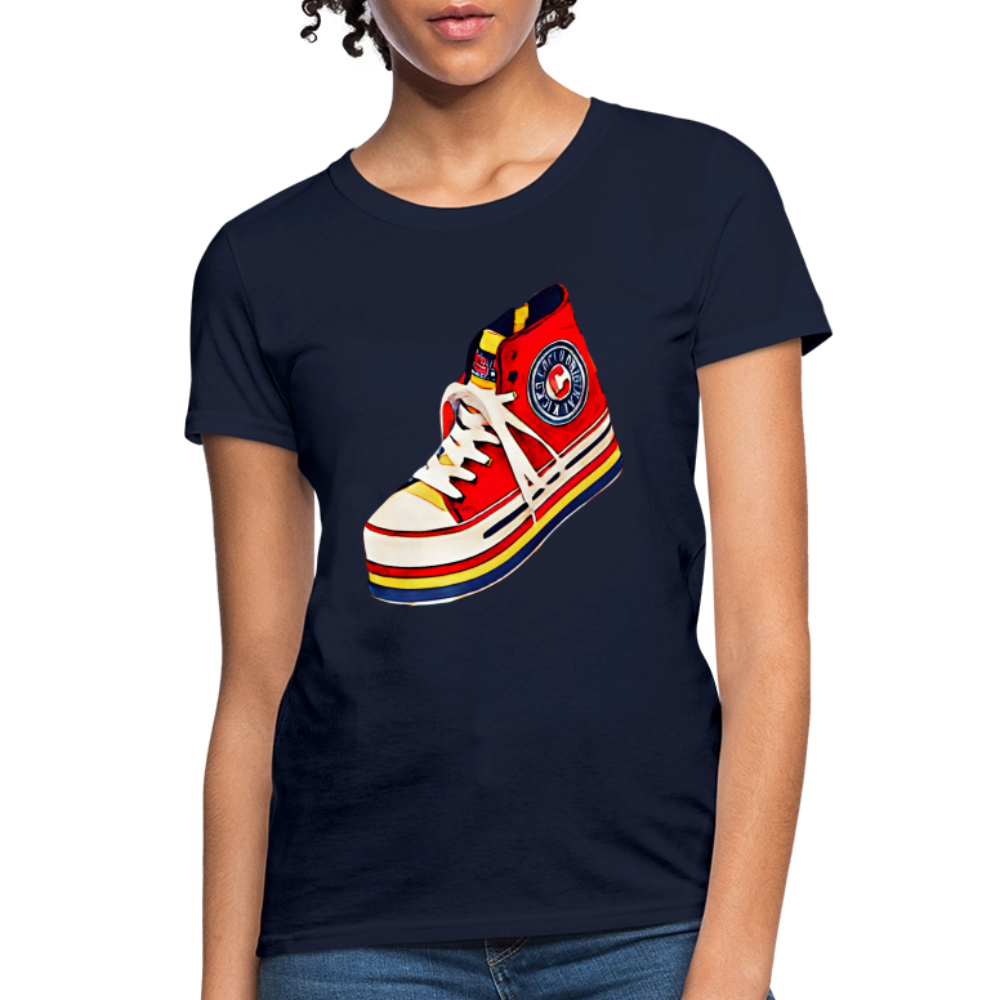 High Top Sneaker - navy
