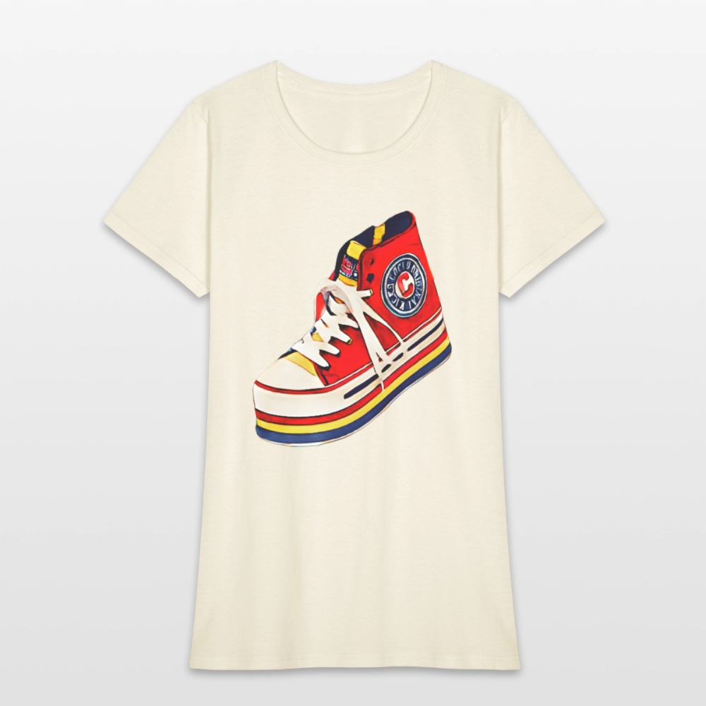 High Top Sneaker - off white