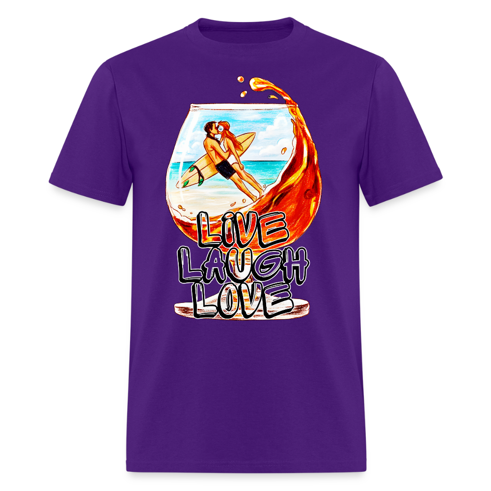 Live, Laugh, Love - purple