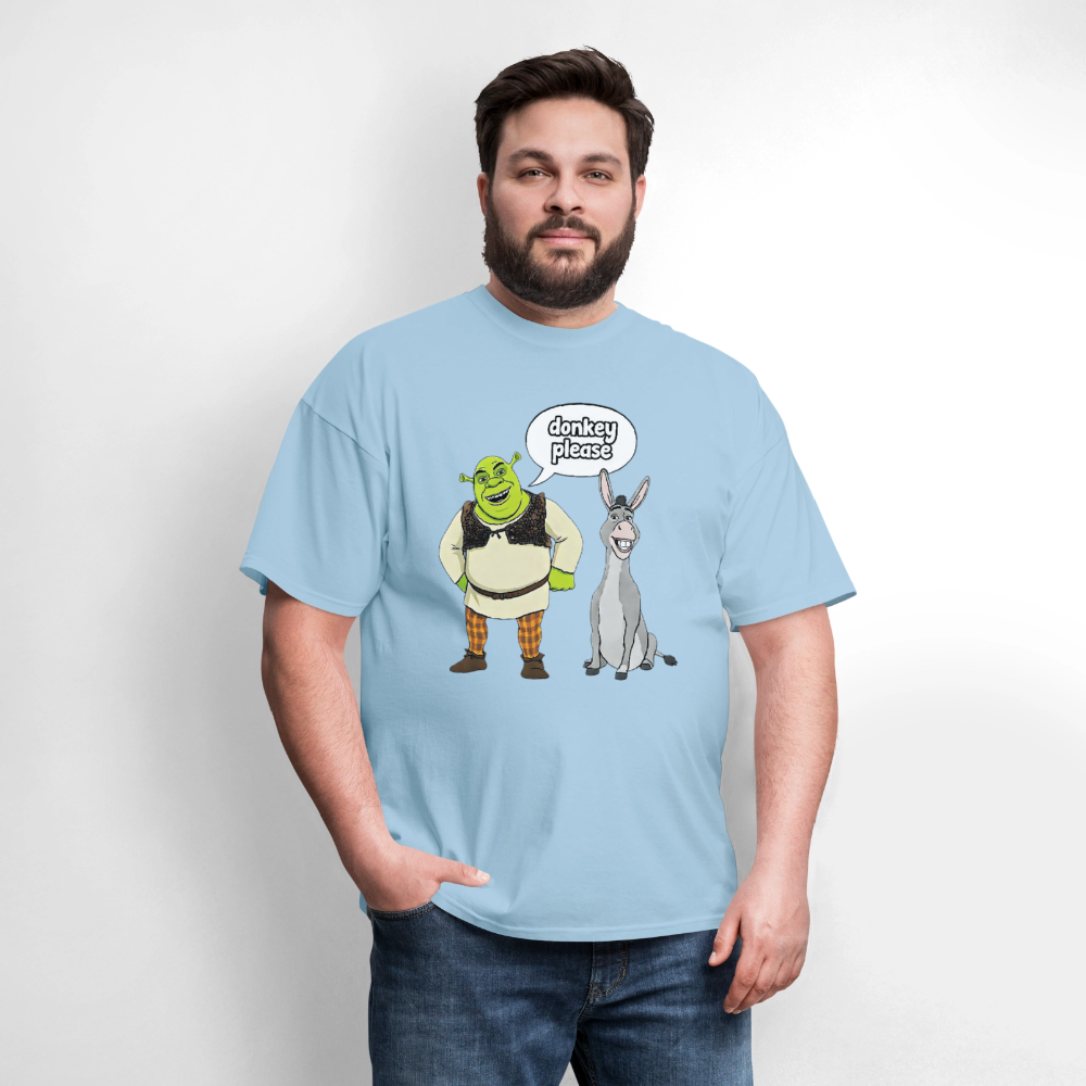 Donkey Please Shrek - powder blue