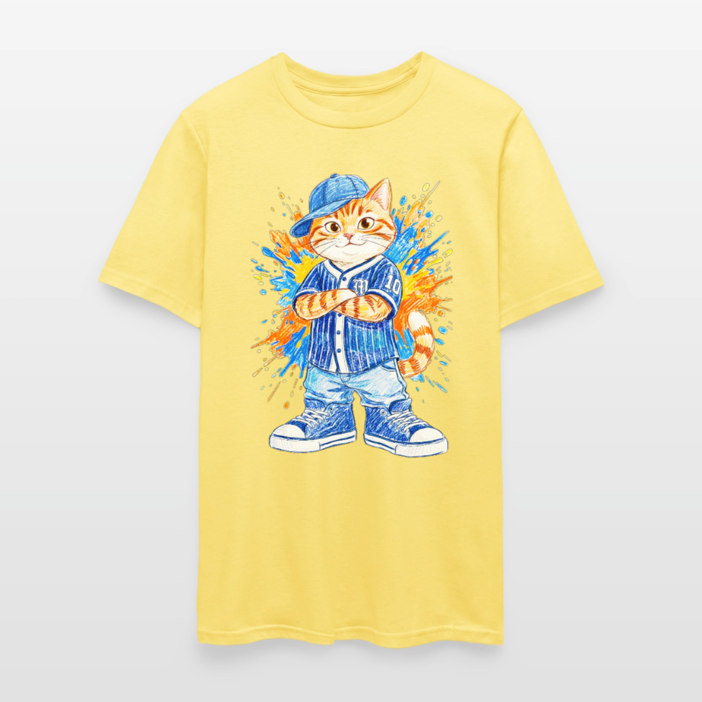 Cool Cat - cornsilk