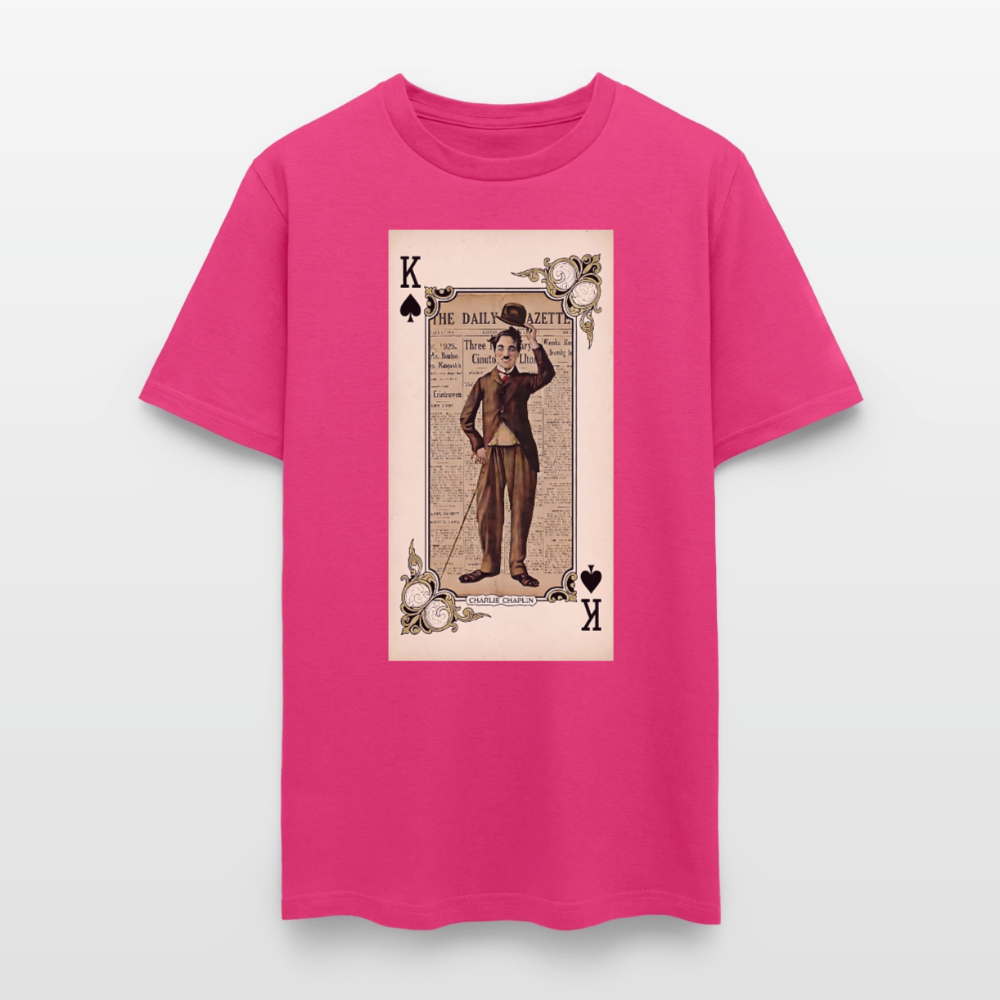 Charlie Chaplin - fuchsia