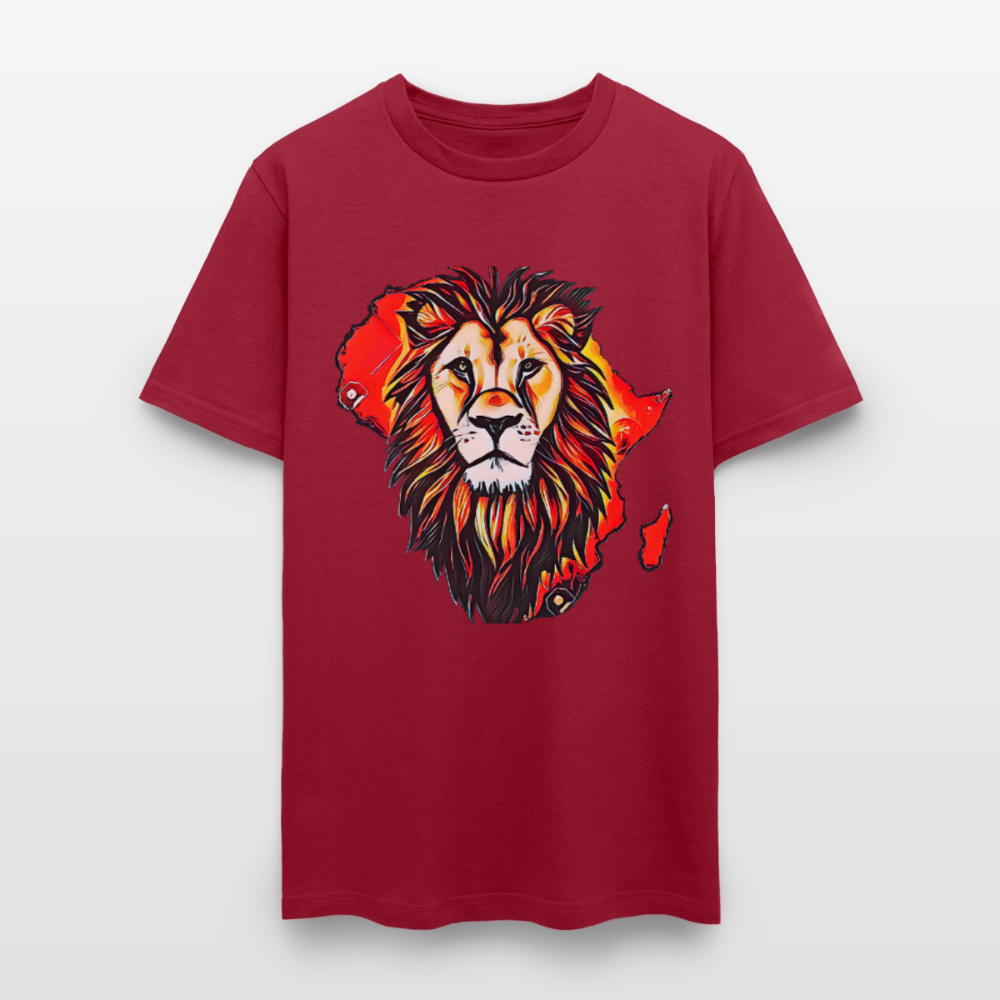 King of the Jungle - dark red