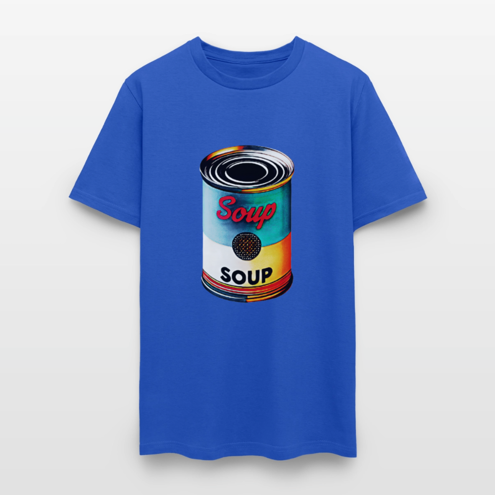 Canned Soup - royal blue