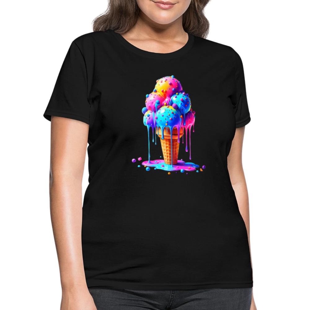 Melting Rainbow - black