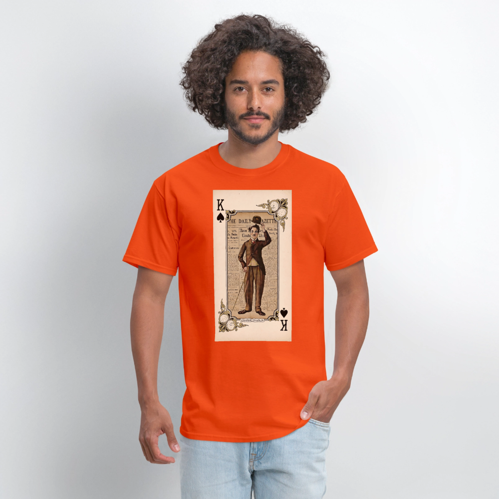 Charlie Chaplin - orange